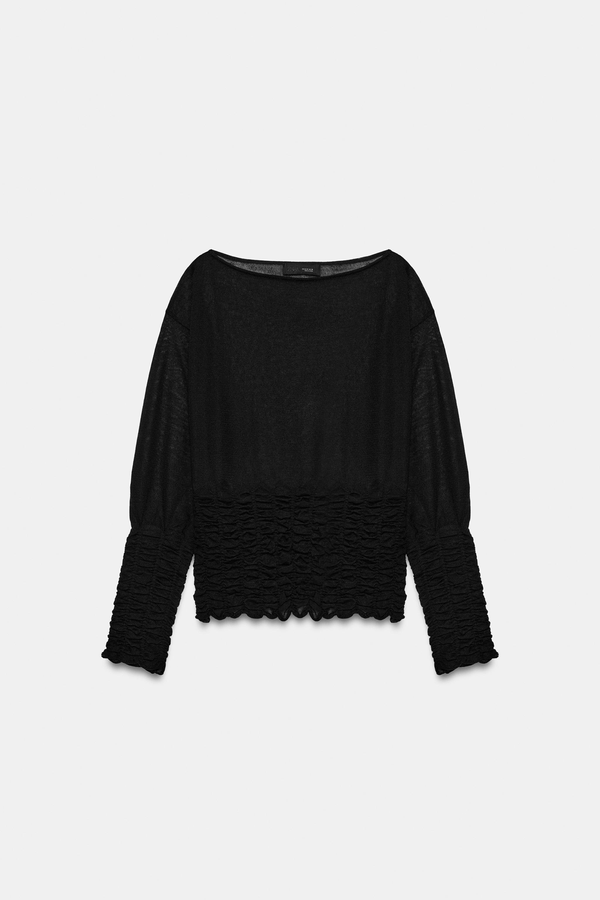 HONEYCOMB COMBINATION KNIT JUMPER